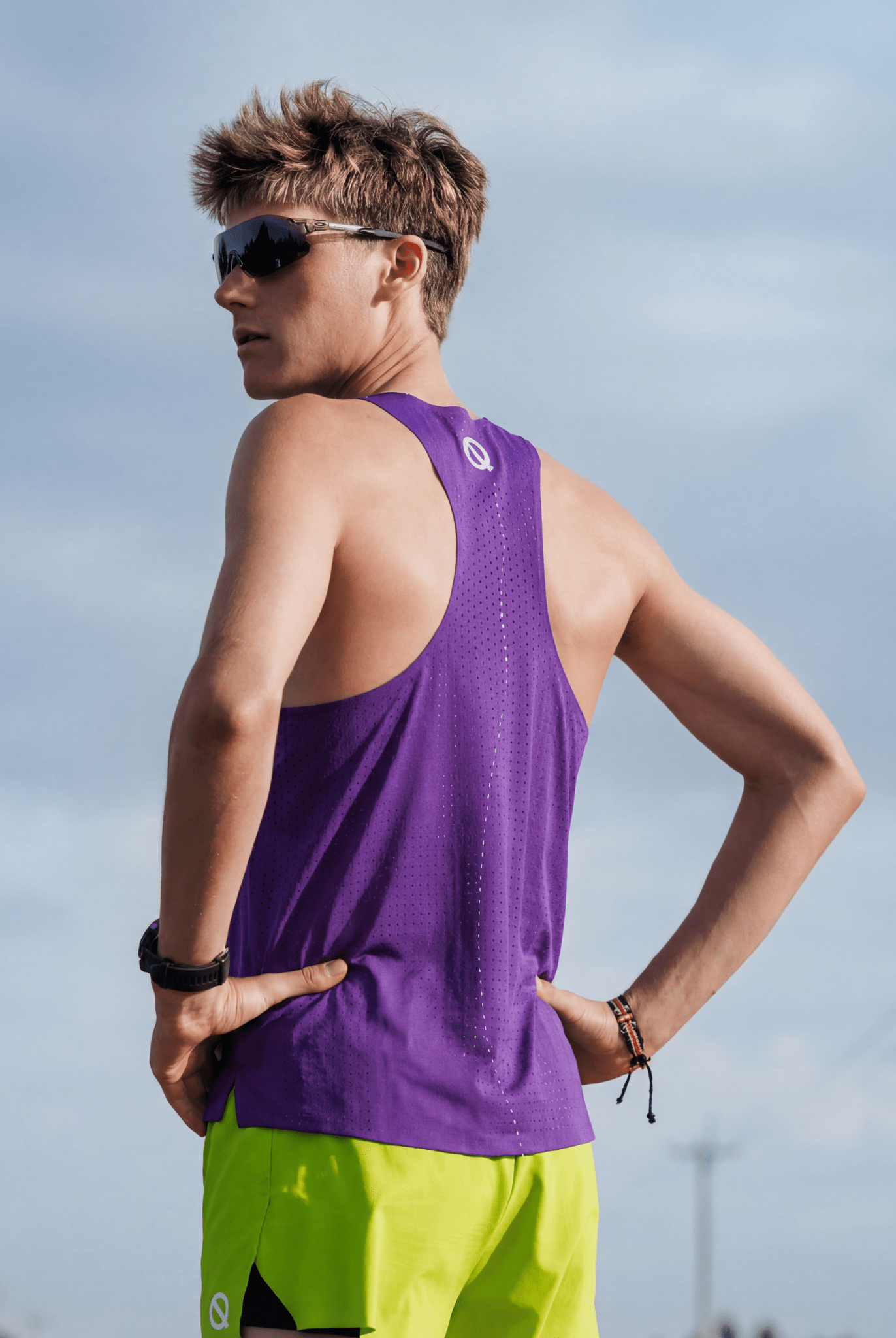MasterWick Men's Race Singlet - QK Running