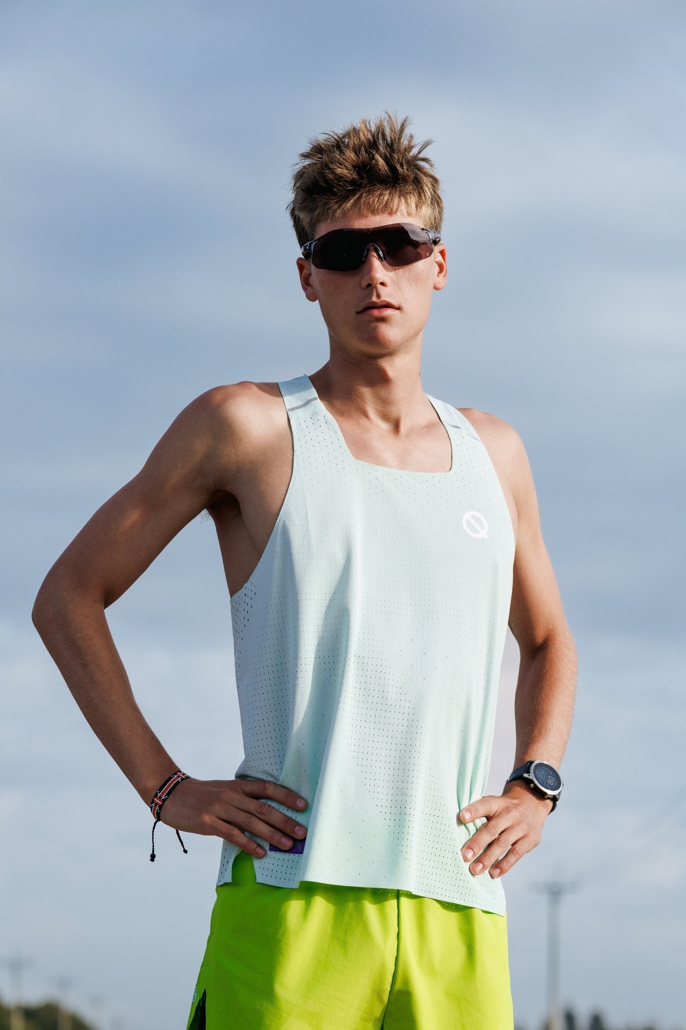 MasterWick Men's Race Singlet - QK Running