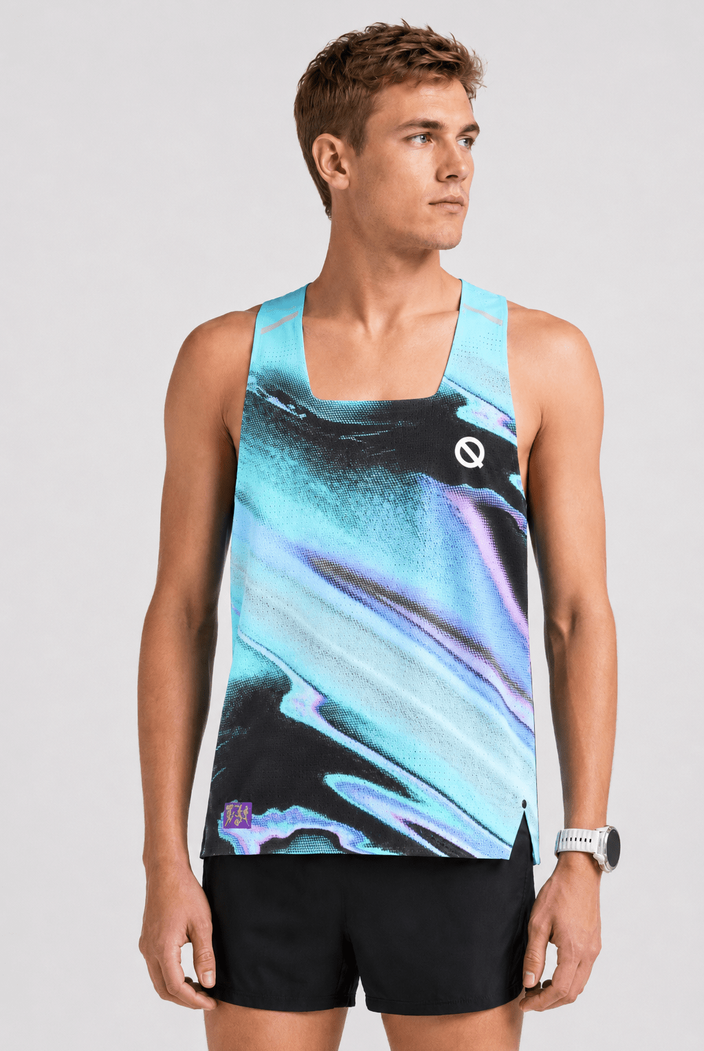 MasterWick Men's Race Singlet Sydney 2026 Limited Edition - Sydney Mirage - QK Running