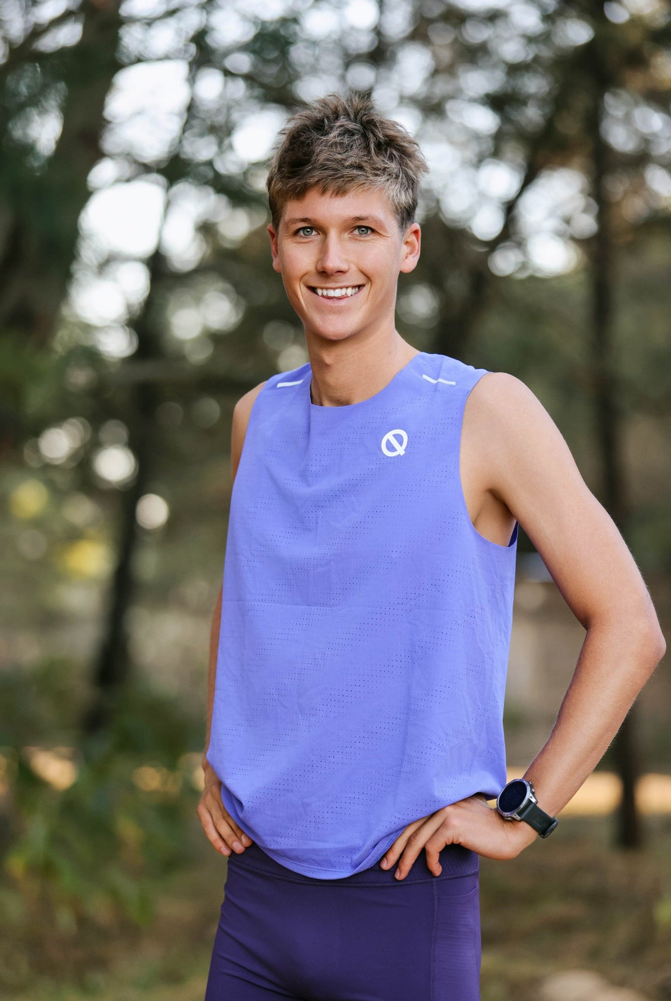 MasterWick Men's Running Tank - QK Running