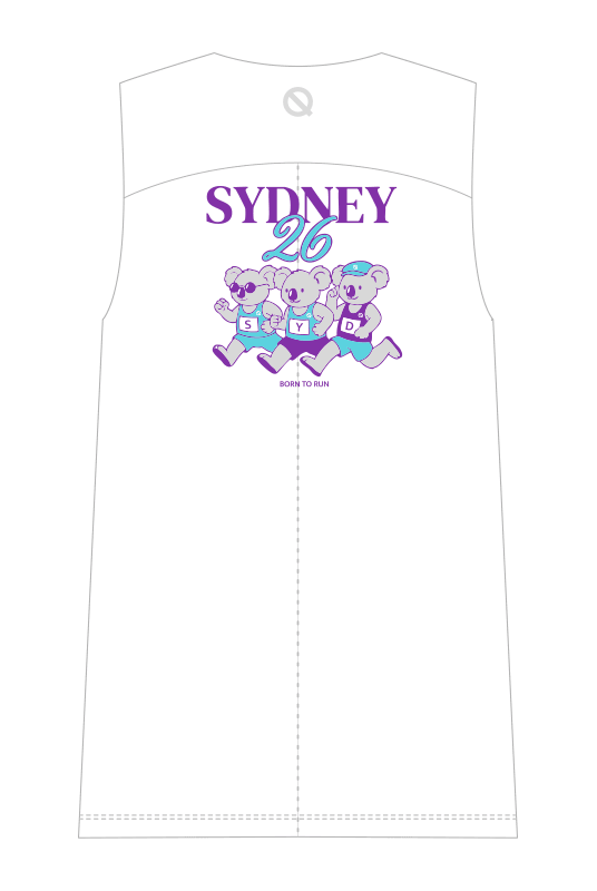 MasterWick Men's Running Tank Sydney Edition - QK Running