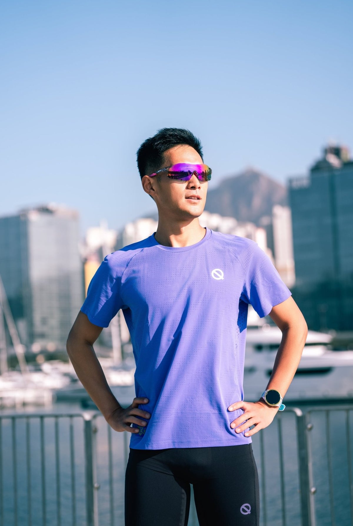MasterWick Men's Running Tee - QK Running