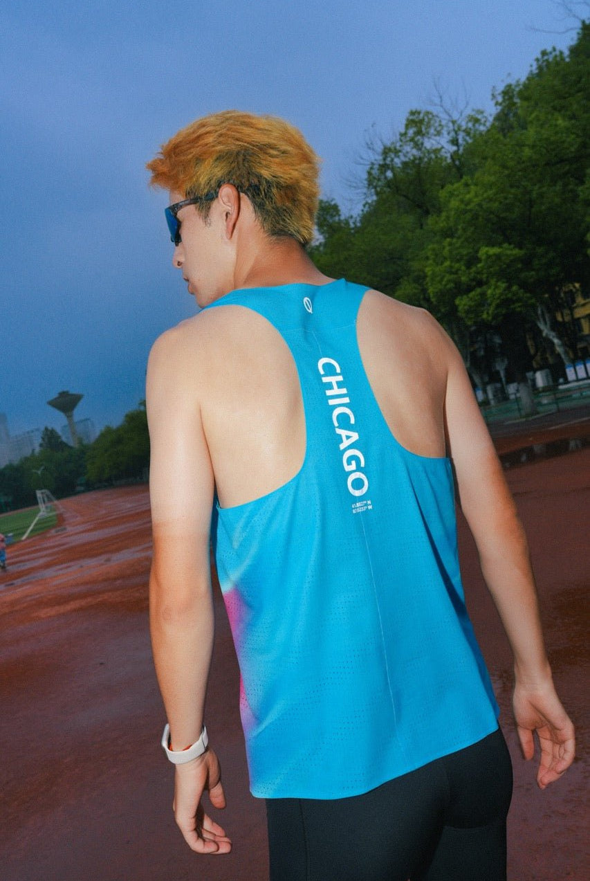 MasterWick Race Singlet Chicago Echo 2026 Edition - QK Running