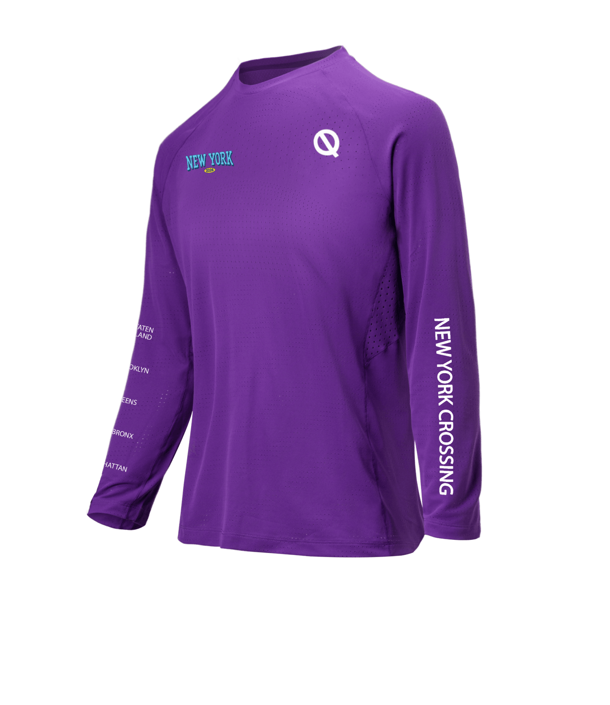 Masterwick Women's Long Sleeve Running T-Shirt New York Crossing '26 edition - QK Running