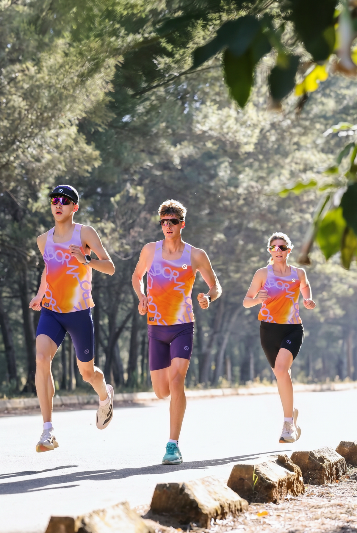 MasterWick Women's Race Singlet Golden Hour Edition - QK Running