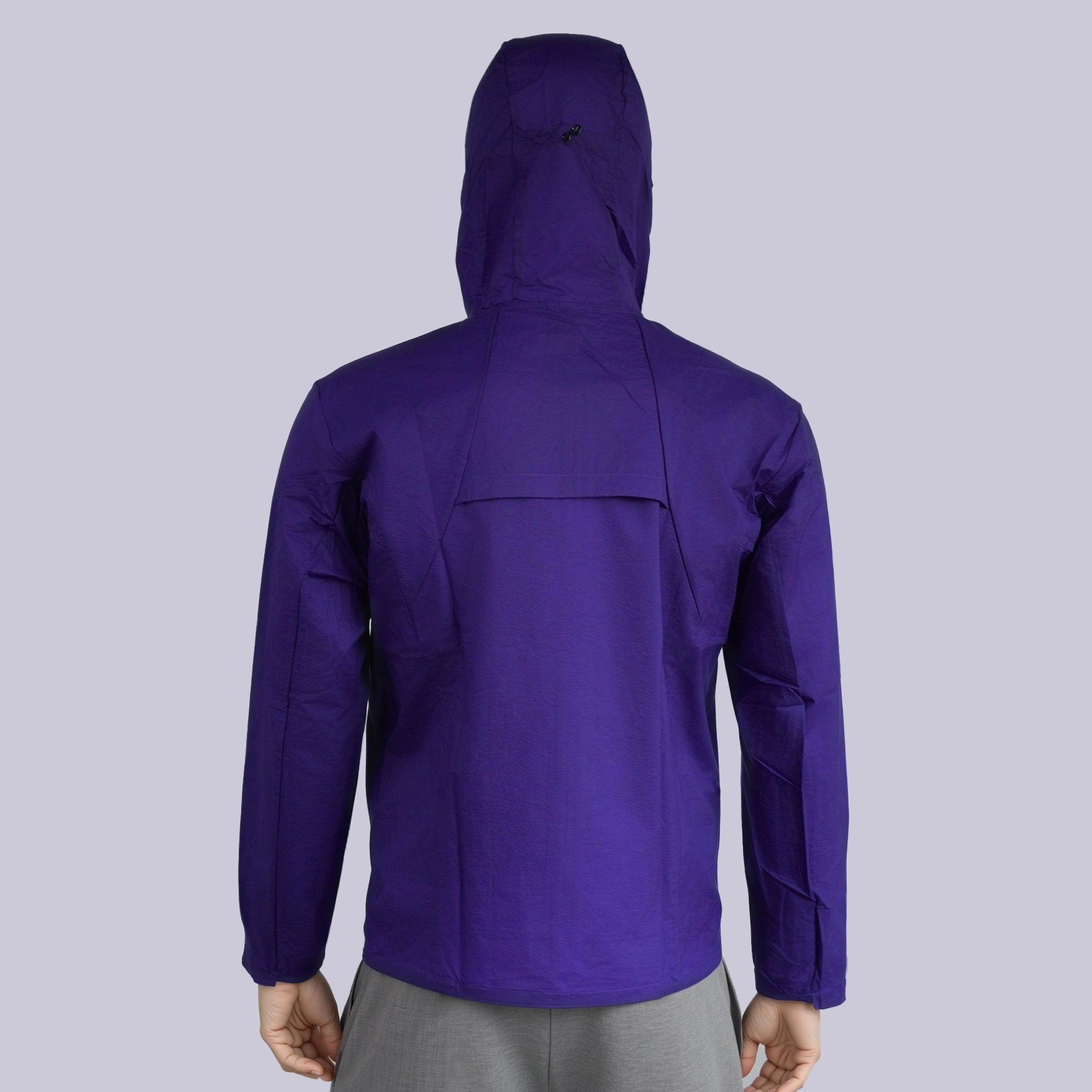 Men wind breaker jacket purple
