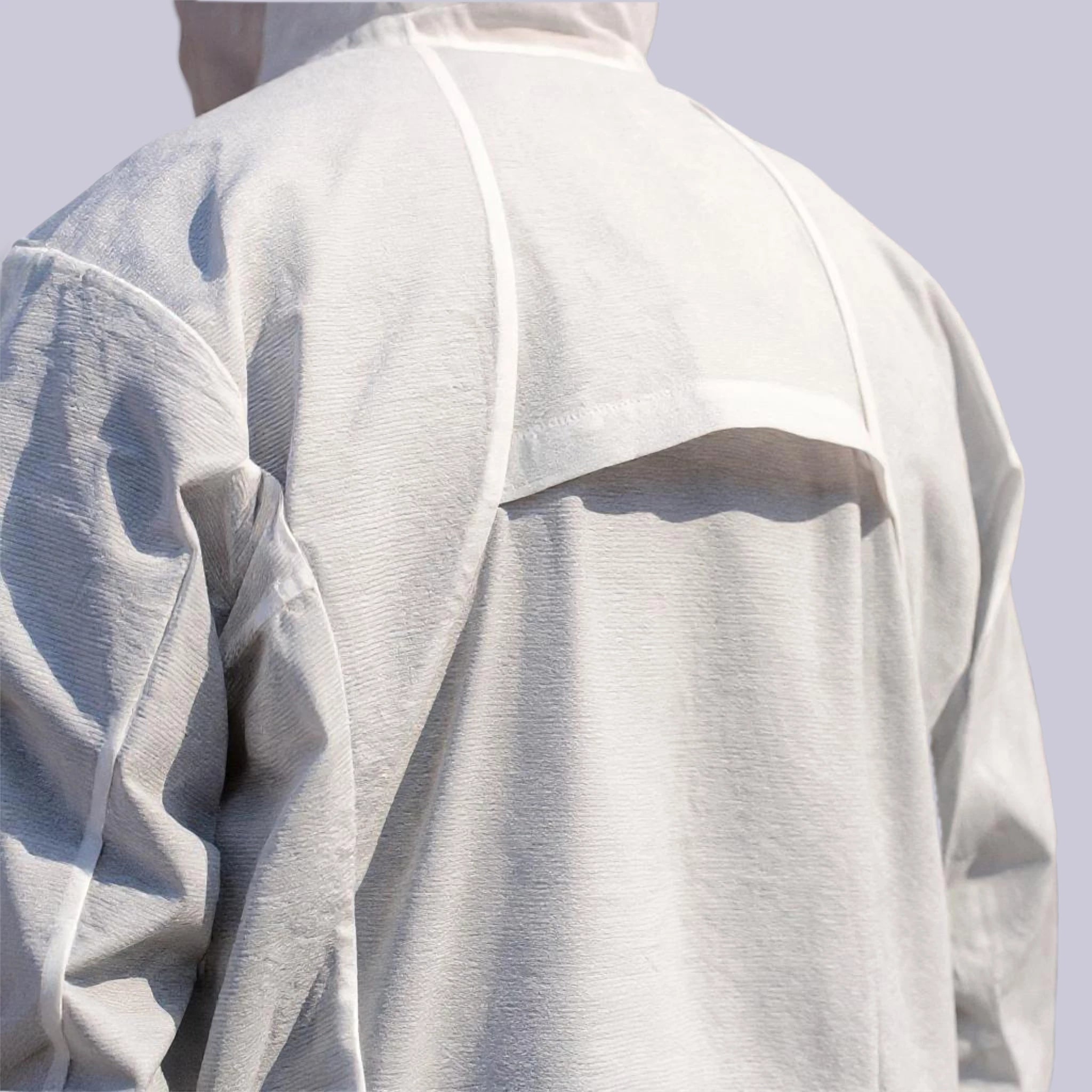 Men Wind Breaker Running Jacket white