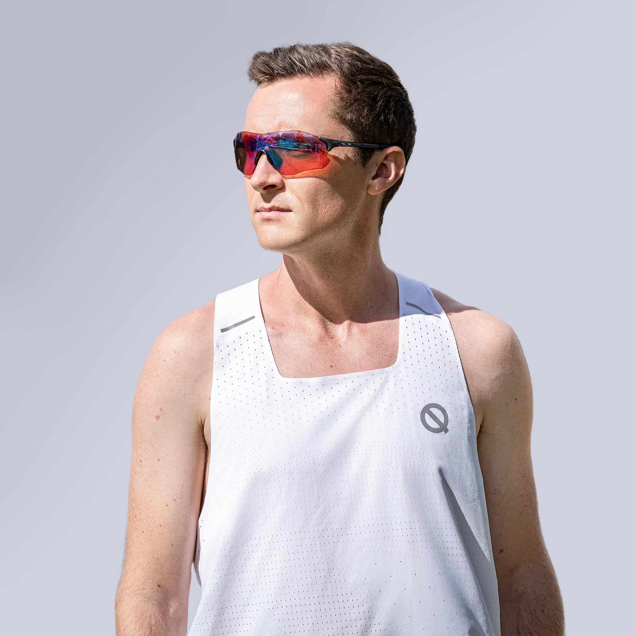 Mens Sweat-Master Tank white