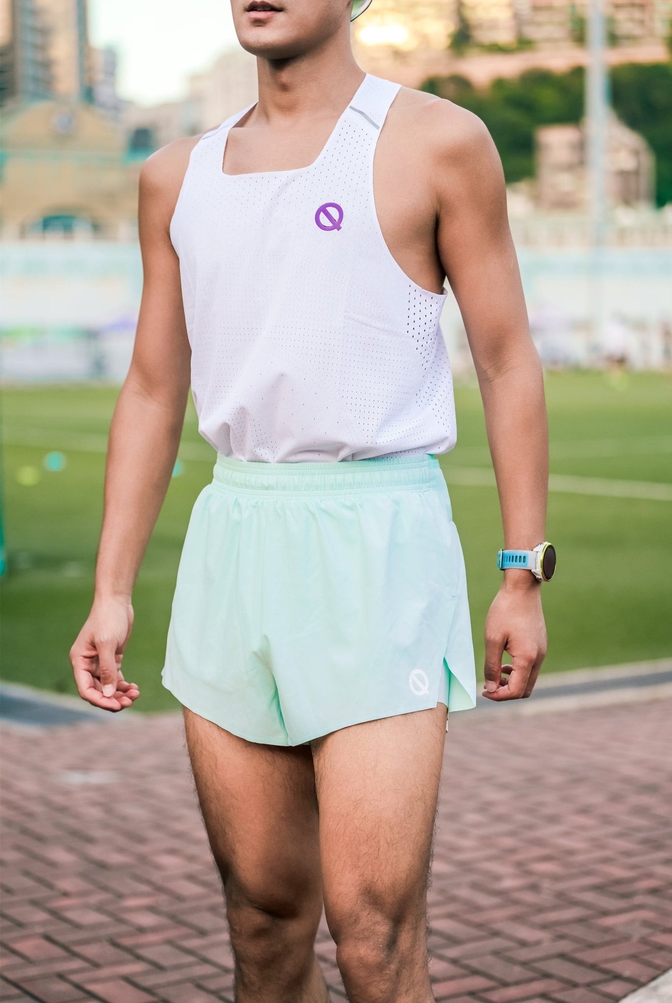 Phantom Men's Split Shorts 3" - QK Running
