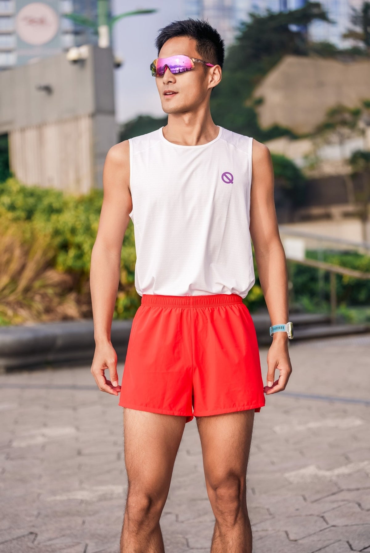 Phantom Men's Split Shorts 4" - QK Running