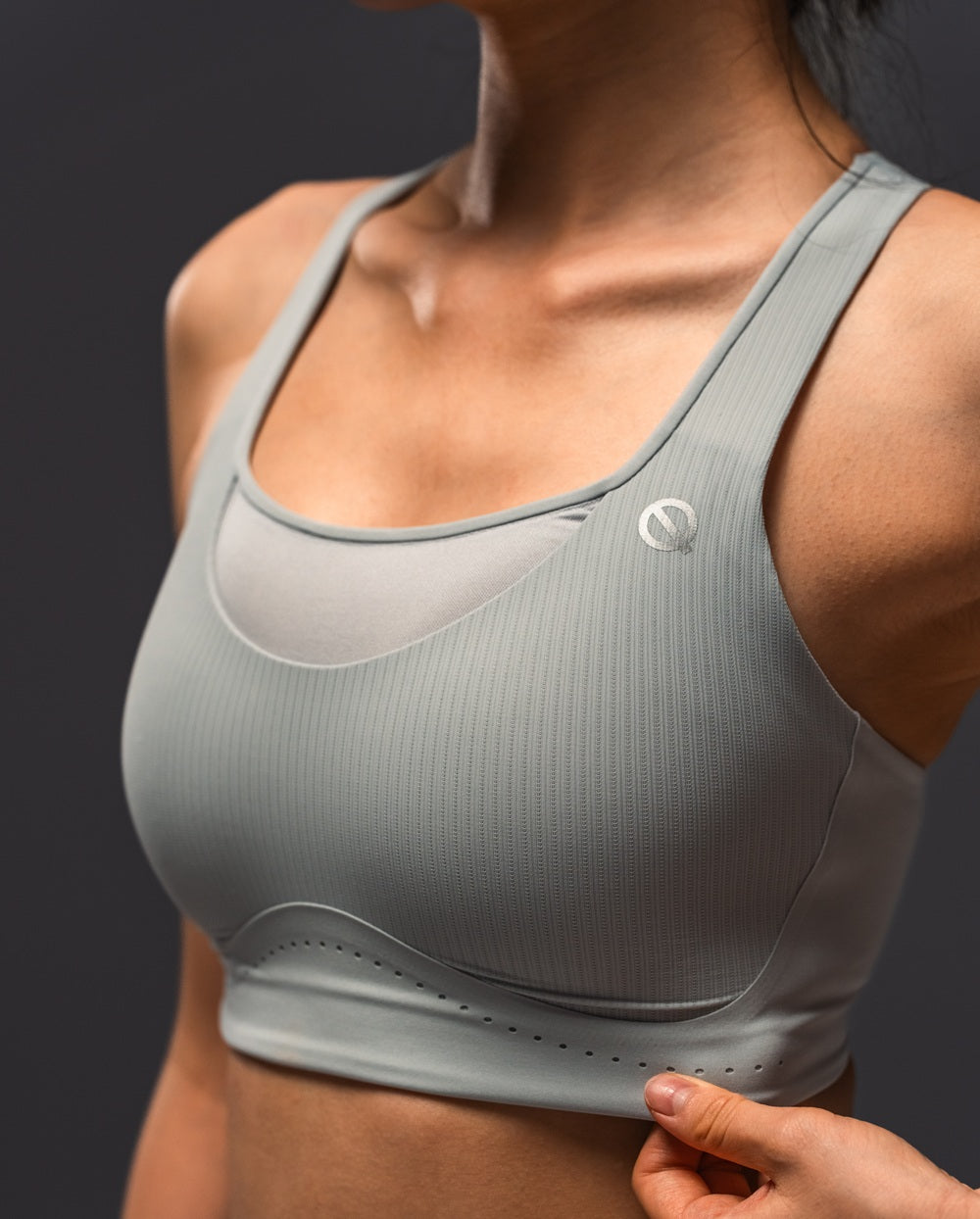 OrganCool Sport Bra gray