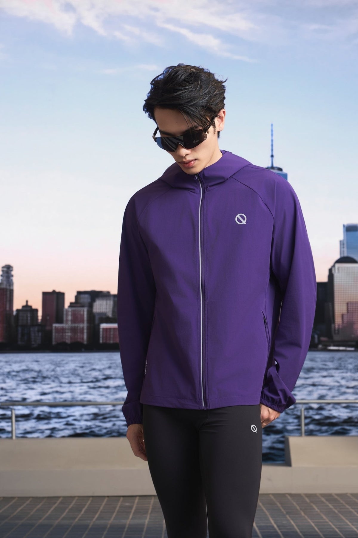 Windstep Men's Hooded Running Jacket - QK Running
