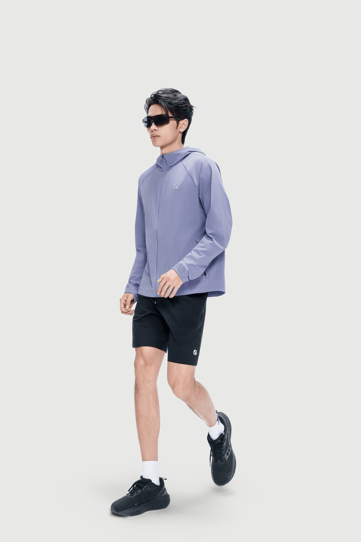 Windstep Men's Hooded Running Jacket - QK Running