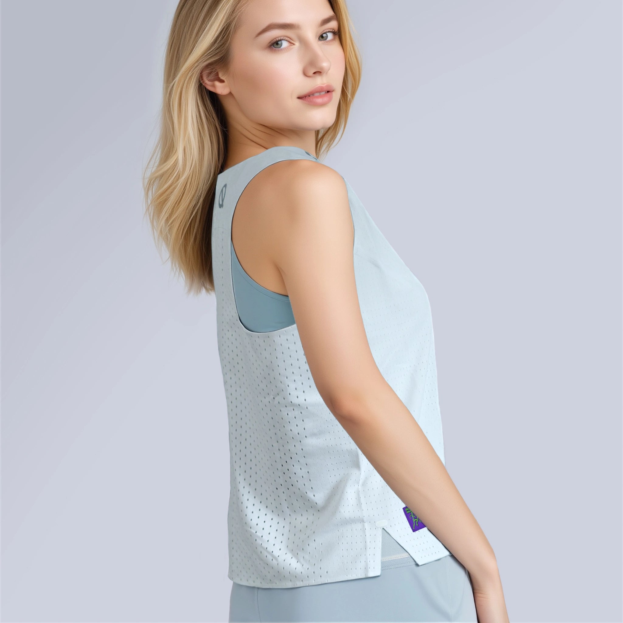 Women Sweat Master Tank white