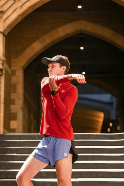 AirMesh Men's Long Sleeve Running T-Shirt - QK Running