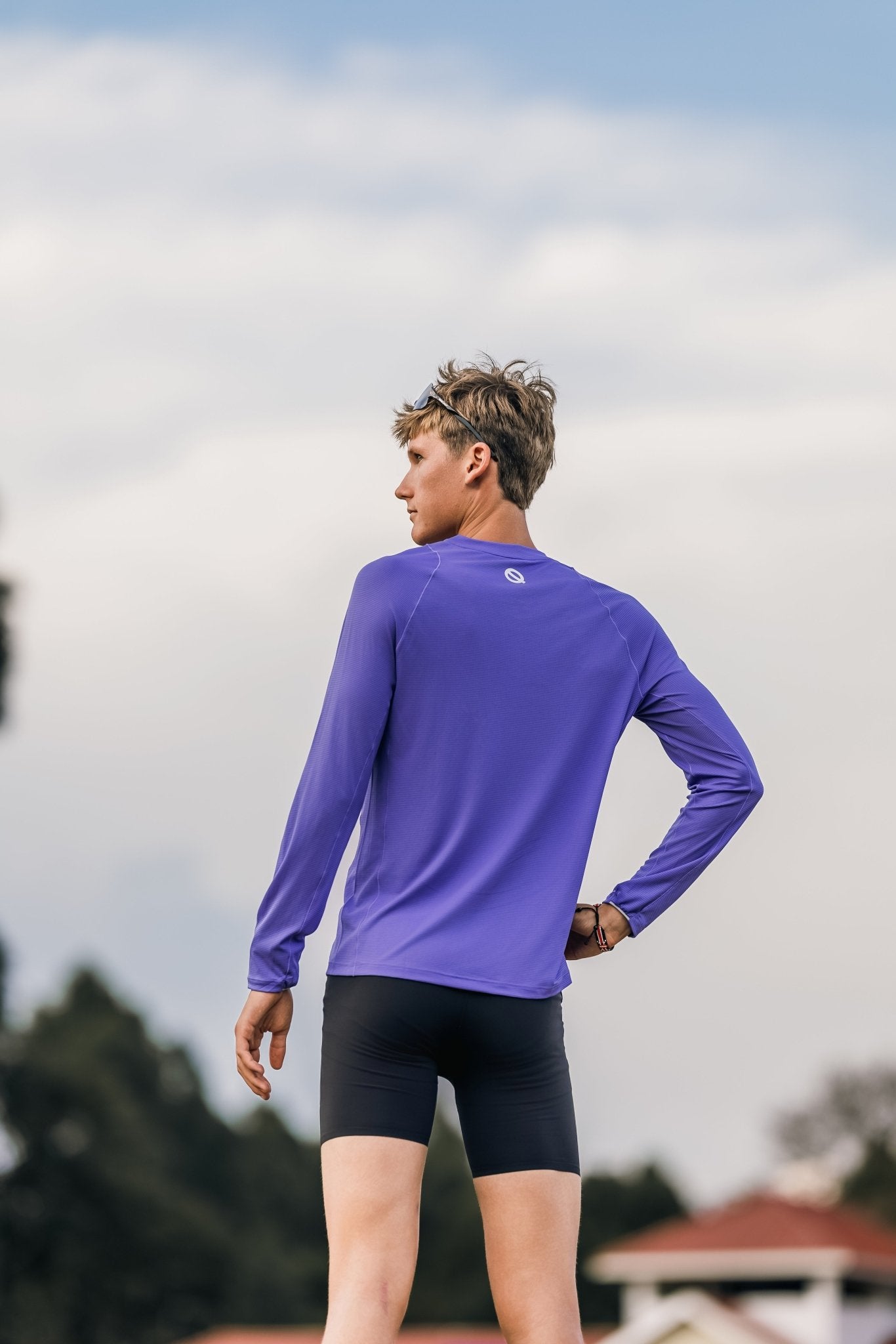 AirMesh Men's Long Sleeve Running T-Shirt - QK Running