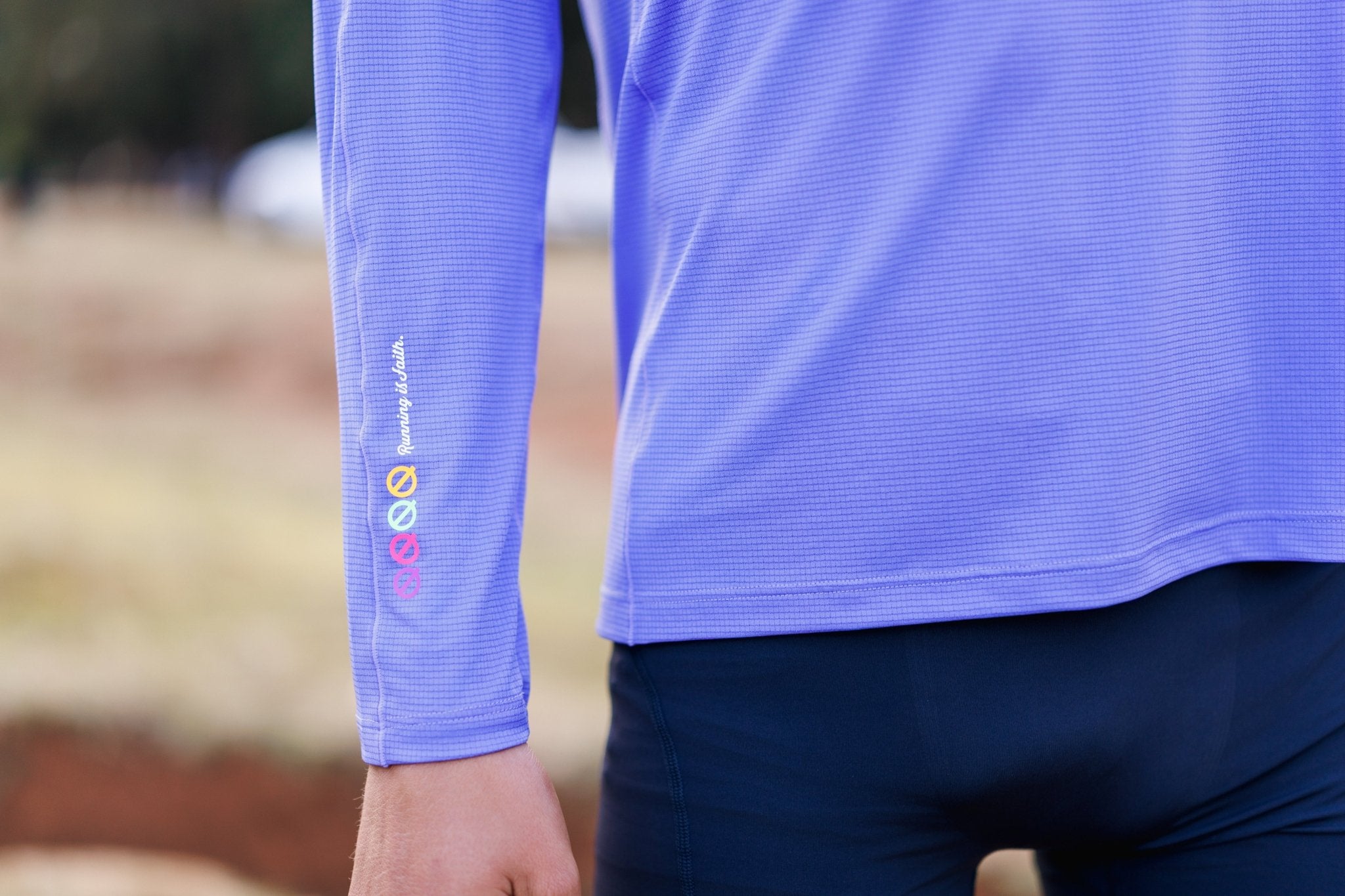 AirMesh Men's Long Sleeve Running T-Shirt - QK Running