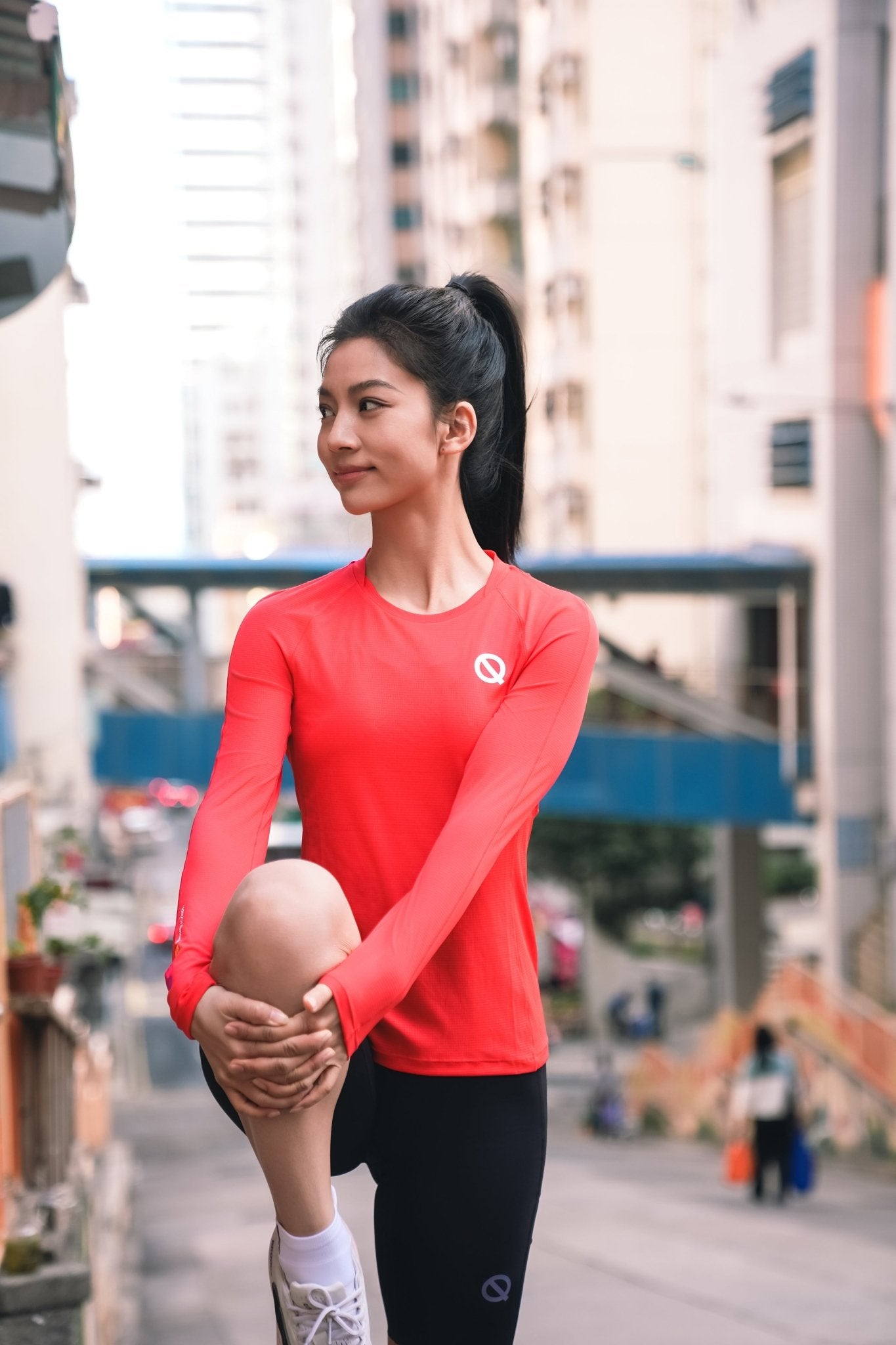 AirMesh Women's Long Sleeve Running T-Shirt - QK Running