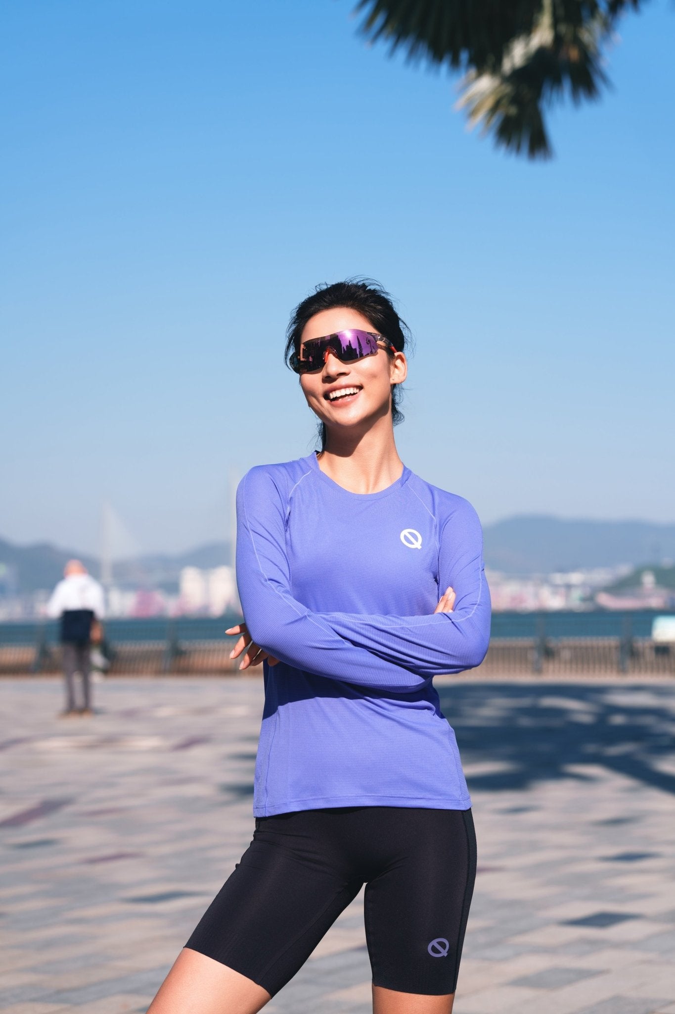 AirMesh Women's Long Sleeve Running T-Shirt - QK Running