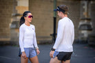 AirMesh Women's Long Sleeve Running T-Shirt - QK Running