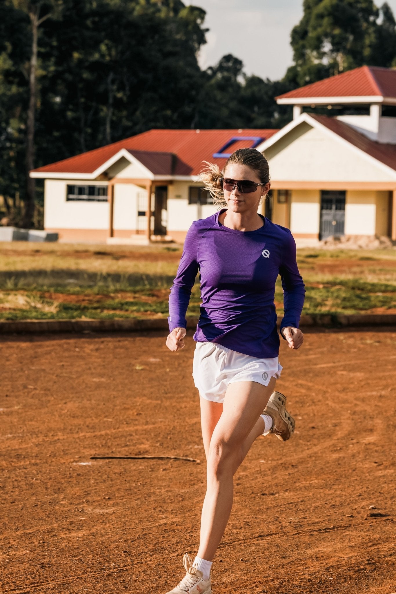 AirMesh Women's Long Sleeve Running T-Shirt - QK Running