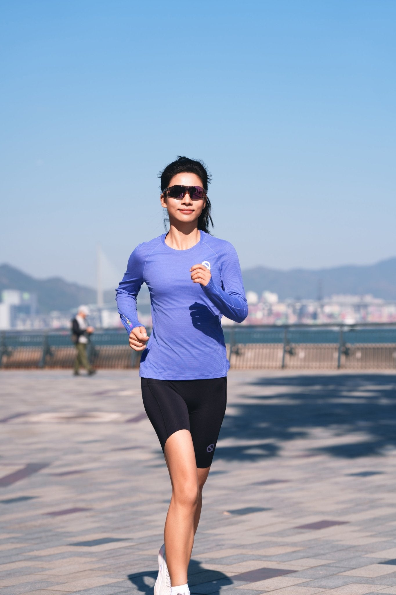 AirMesh Women's Long Sleeve Running T-Shirt - QK Running