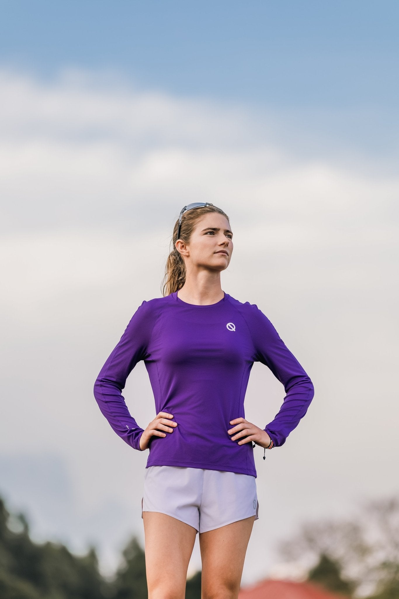 AirMesh Women's Long Sleeve Running T-Shirt - QK Running