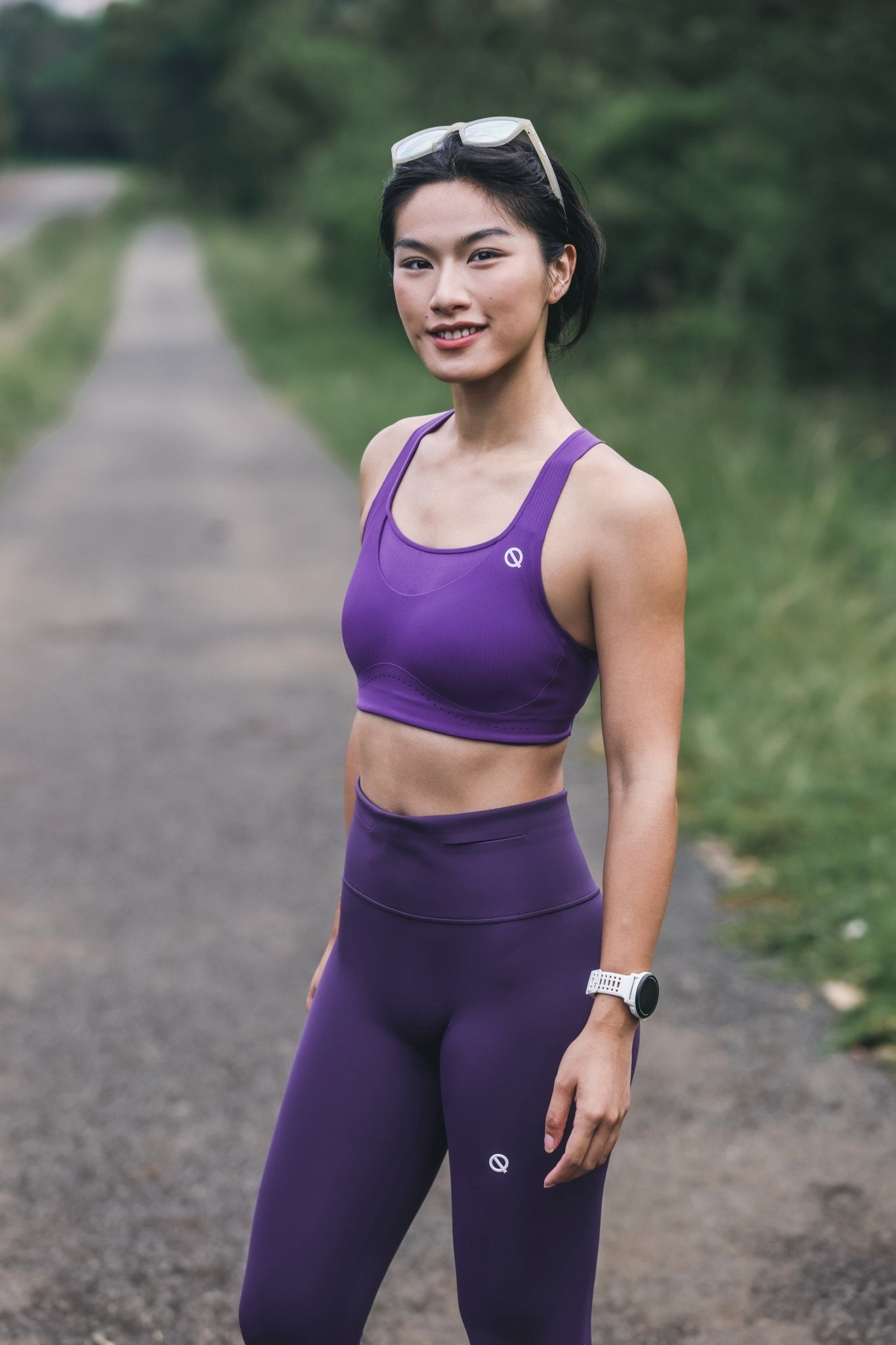 BreezeFit Women's Sports Bras High Support - QK Running