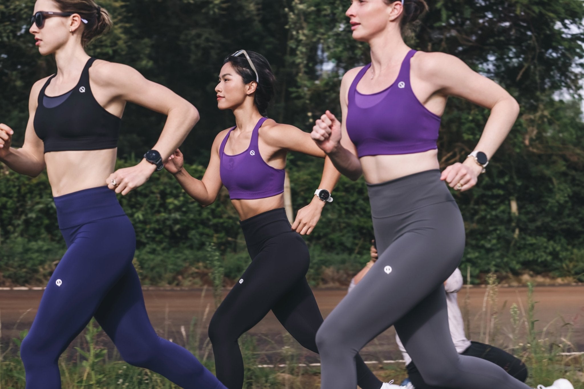 BreezeFit Women's Sports Bras High Support - QK Running