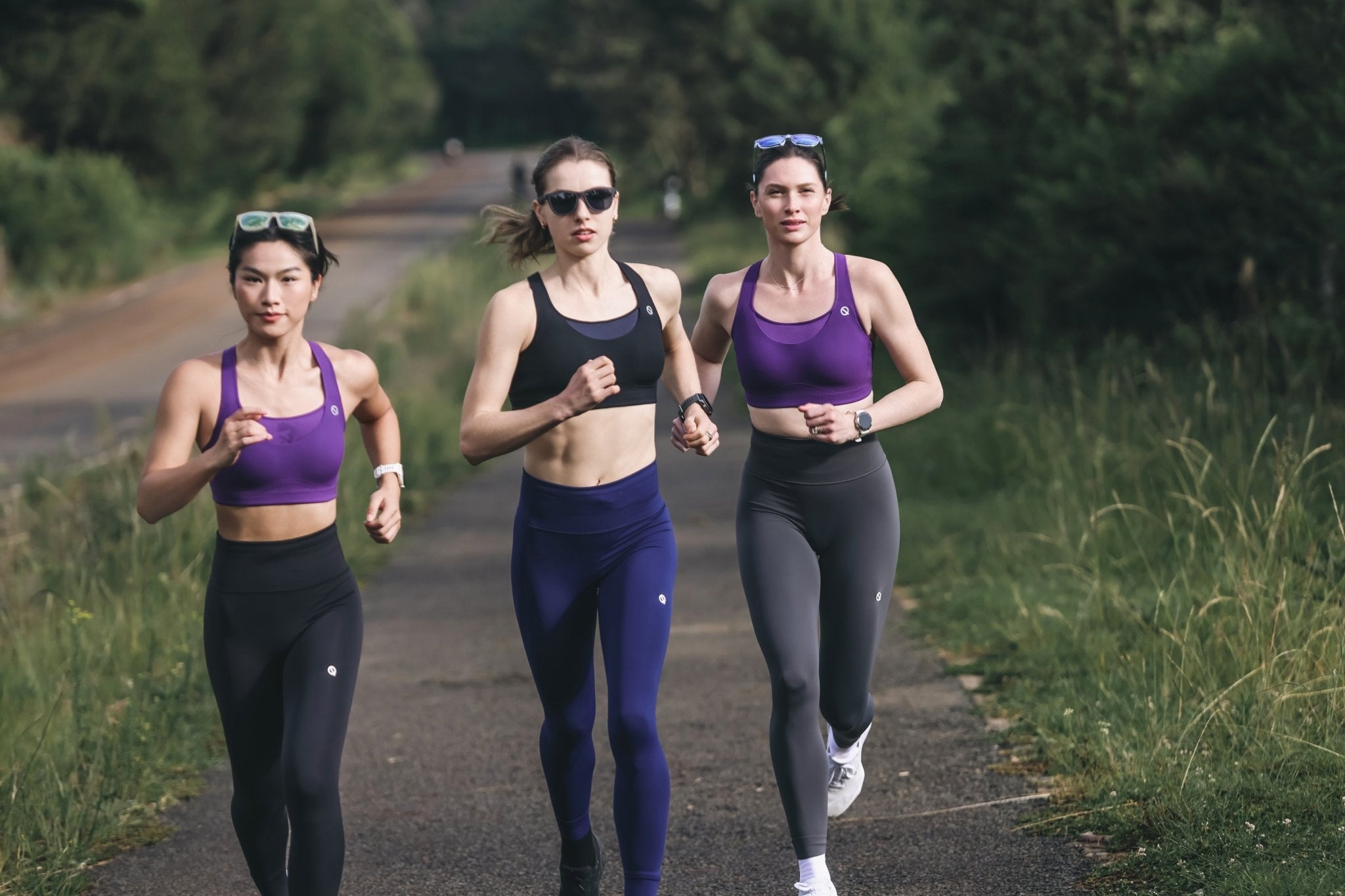BreezeFit Women's Sports Bras High Support - QK Running