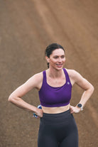 BreezeFit Women's Sports Bras High Support - QK Running