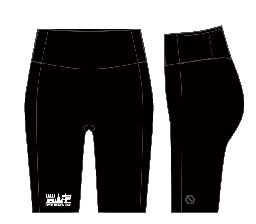 Customized Elastic Monster Women's Max Pocket Running Half Tights HK Fengshan - QK Running
