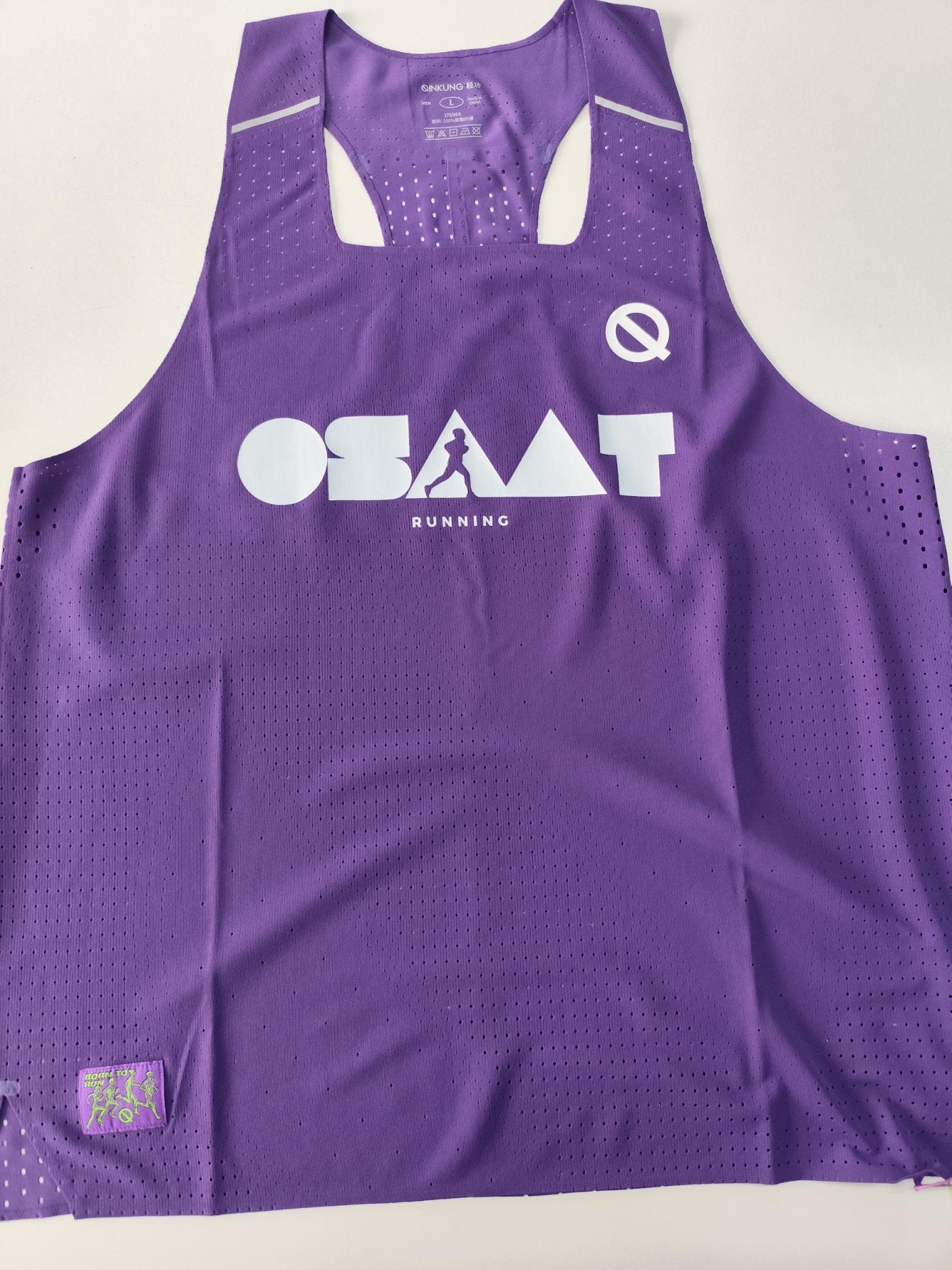 客製化 MasterWick 男款競賽背心 OSAAT - QK Running