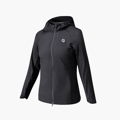 QK women's WindShell lite jacket black