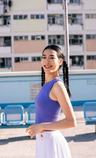 FreeFit Ribbed 2-in-1 Racerback Tank - QK Running