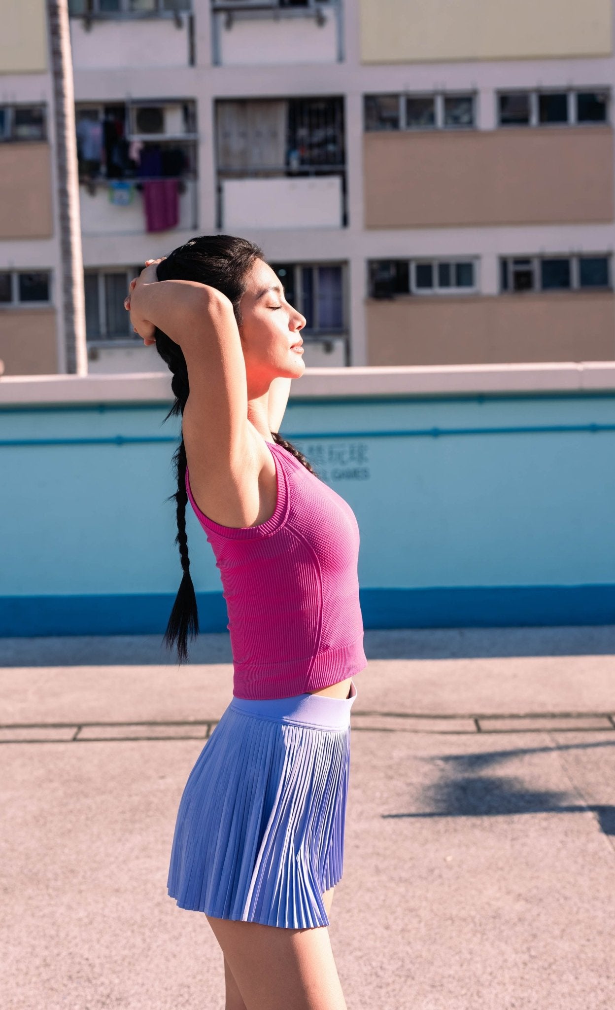 FreeFit Ribbed 2-in-1 Racerback Tank - QK Running