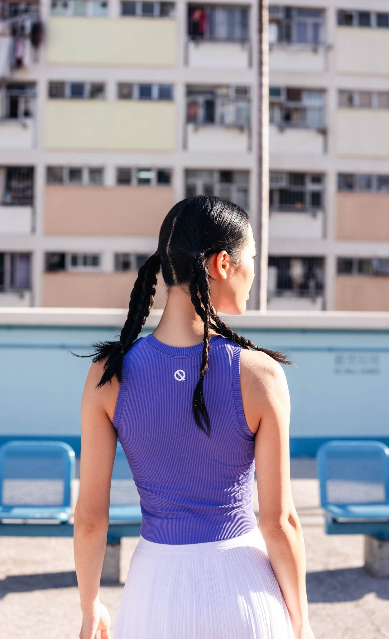 FreeFit Ribbed 2-in-1 Racerback Tank - QK Running