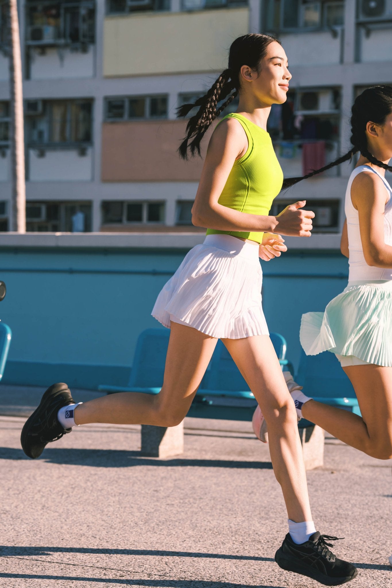FreeFit Ribbed 2-in-1 Racerback Tank - QK Running