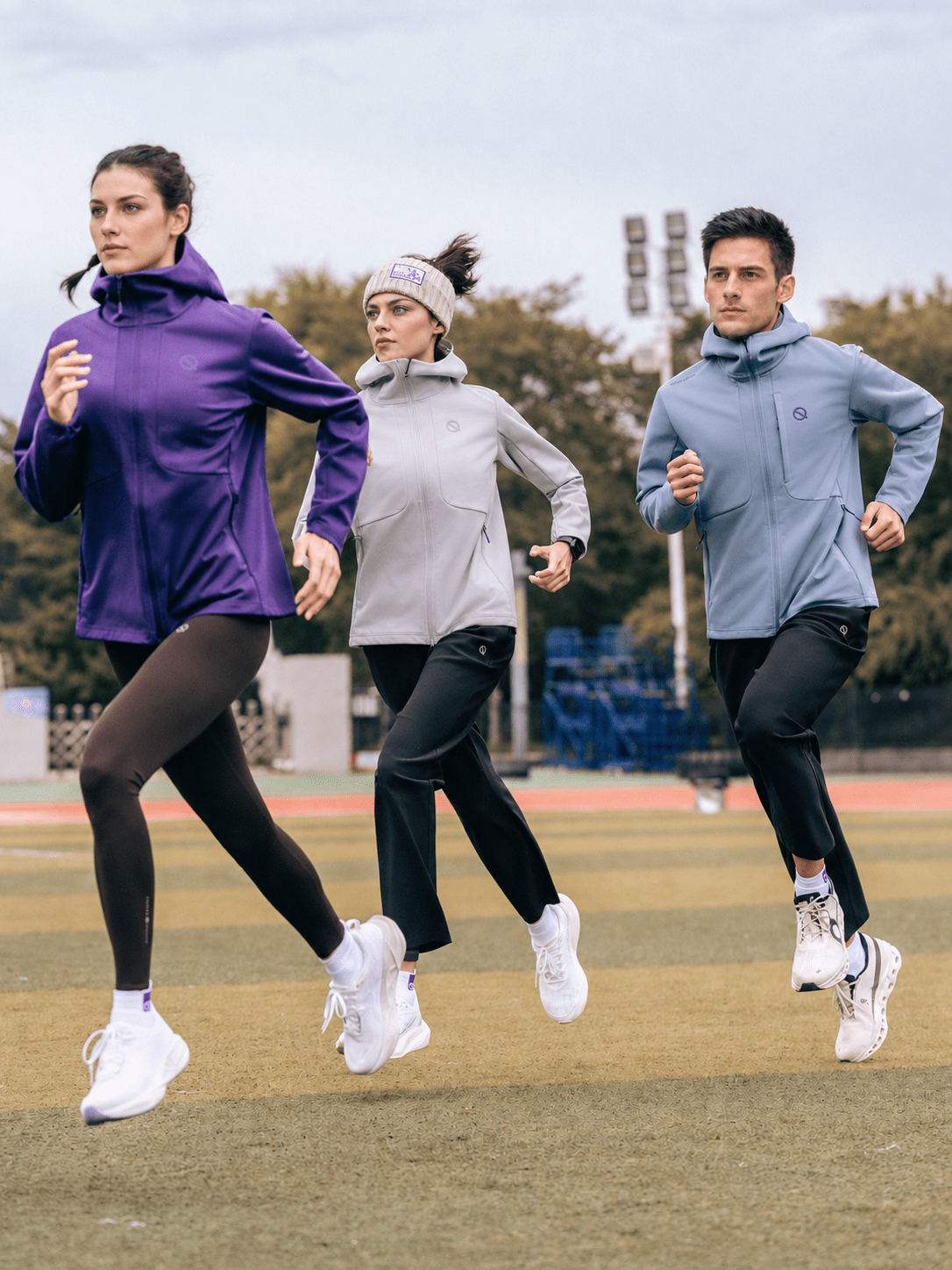 Inner Flow Men's Training Softshell Jacket - QK Running