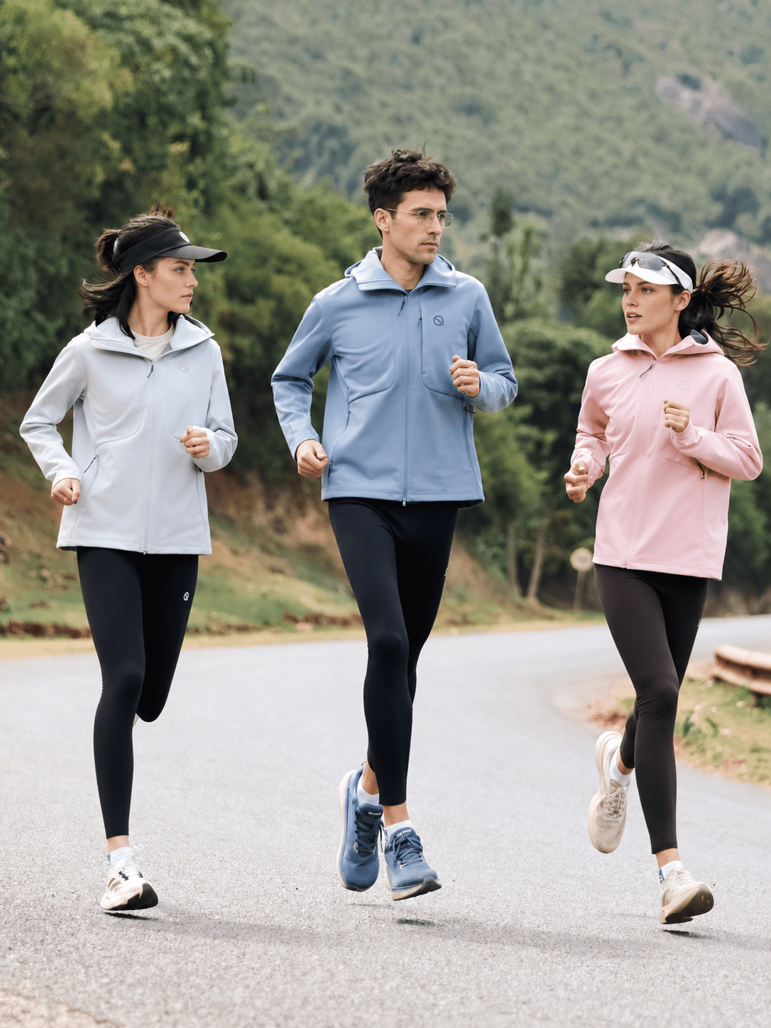 Inner Flow Men's Training Softshell Jacket - QK Running