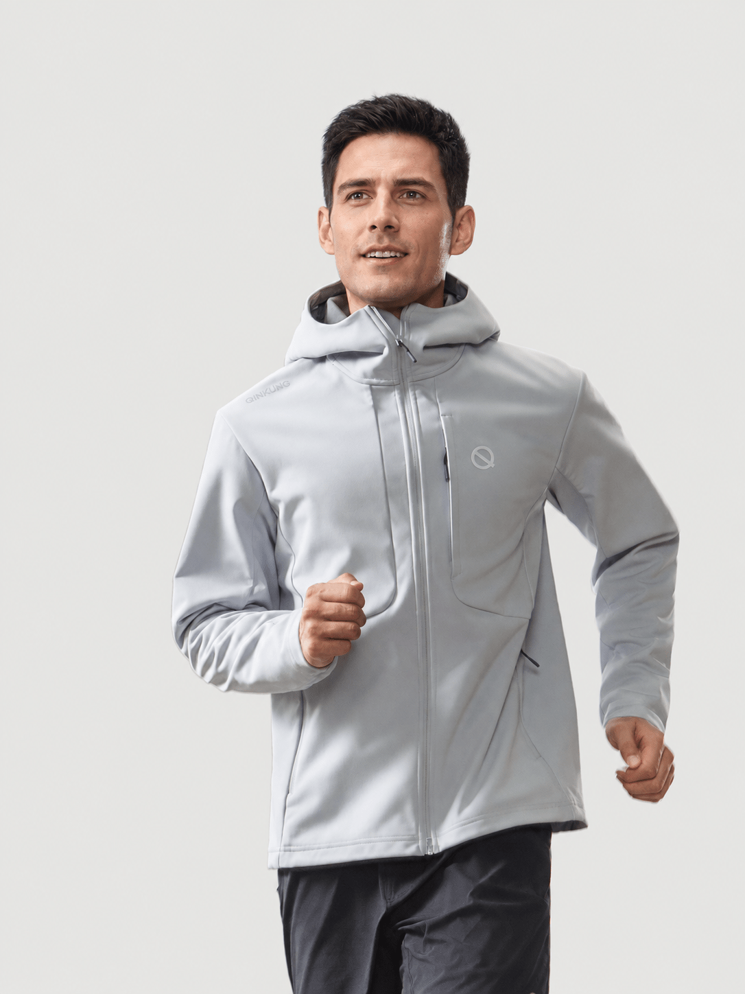 Inner Flow Men's Training Softshell Jacket - QK Running