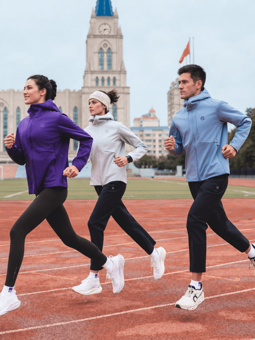 Inner Flow Men's Training Softshell Jacket - QK Running