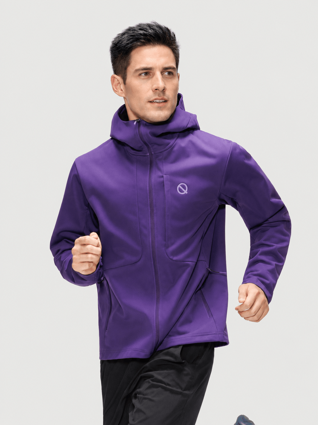 Inner Flow Men's Training Softshell Jacket - QK Running