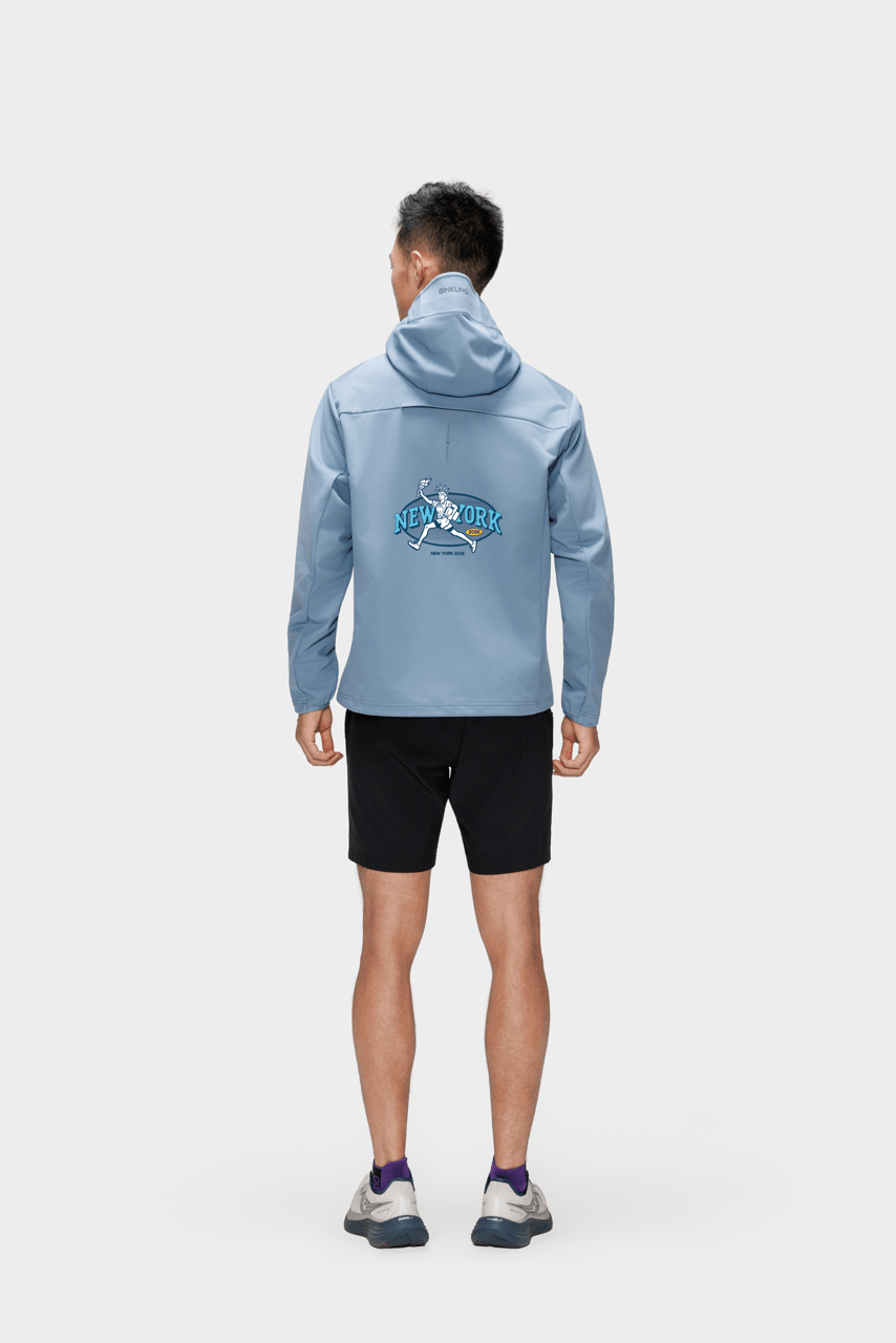 Inner Flow Men's Training Softshell Jacket New York Crossing ‘26 Edition - QK Running