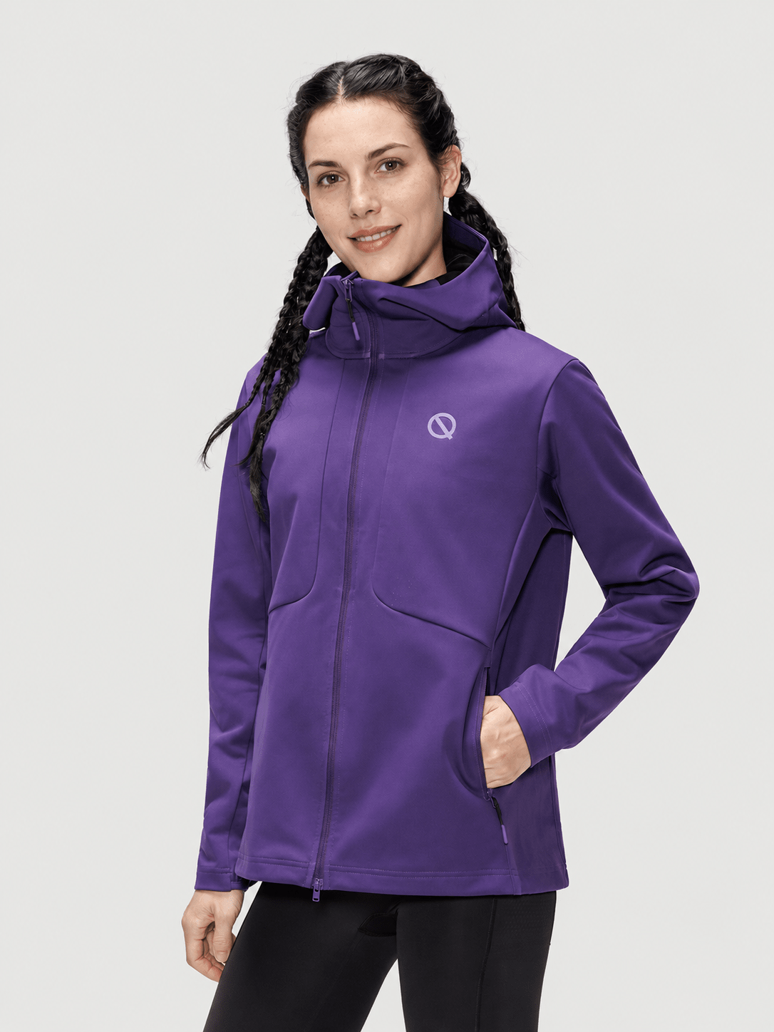 Inner Flow Women's Training Softshell Jacket - QK Running