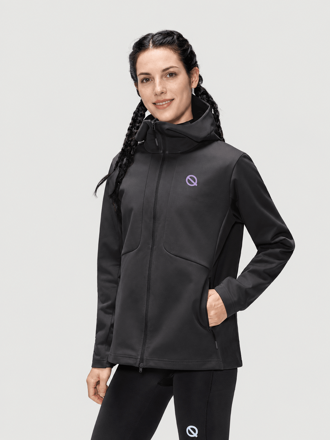 Inner Flow Women's Training Softshell Jacket - QK Running