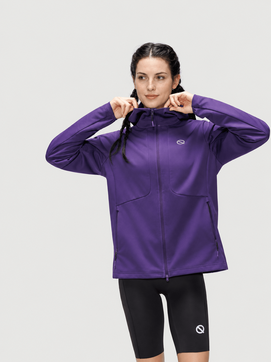 Inner Flow Women's Training Softshell Jacket - QK Running