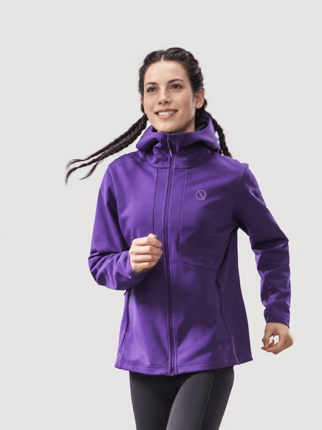 Inner Flow Women's Training Softshell Jacket - QK Running