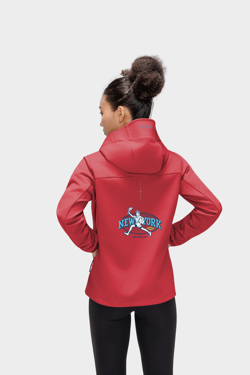 Inner Flow Women's Training Softshell Jacket New York Crossing '26 Edition - QK Running