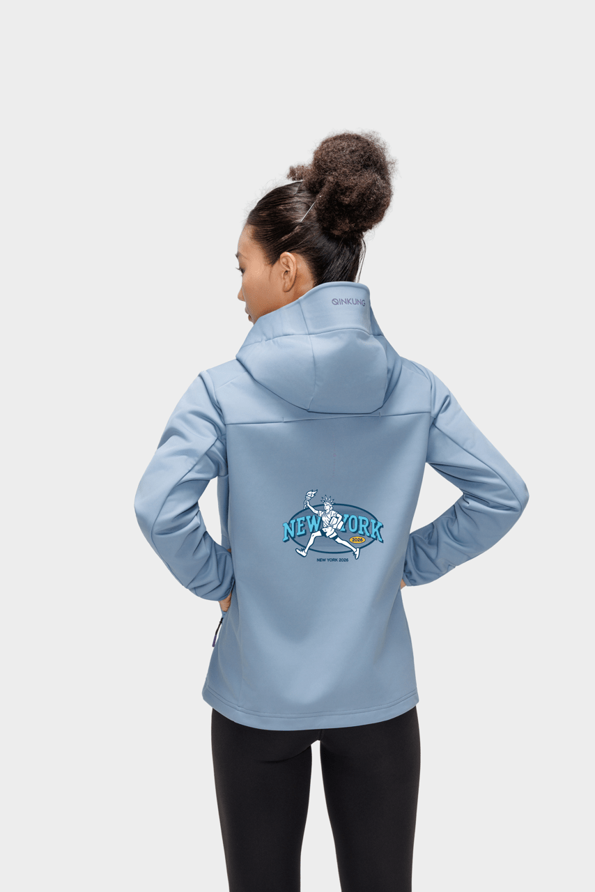 Inner Flow Women's Training Softshell Jacket New York Crossing '26 Edition - QK Running